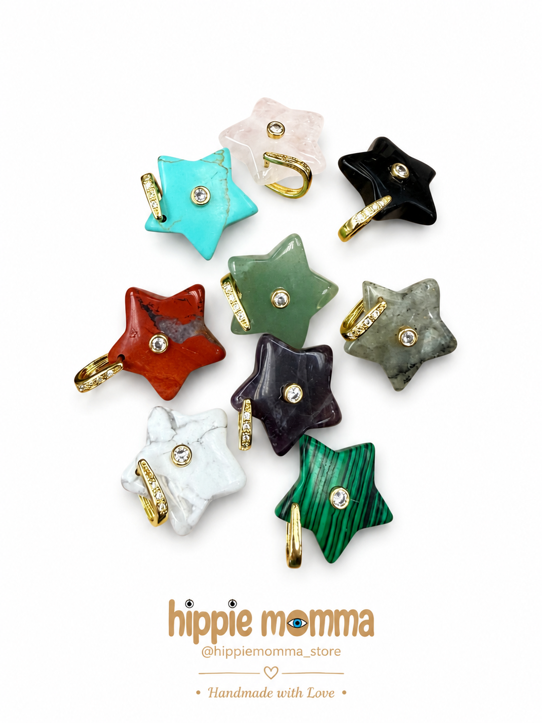 Handmade Rubber STAR Choker