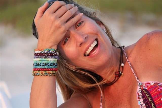 Stunning Beaded Handmade Bracelet- set of 6 - RANDOM mixed colors