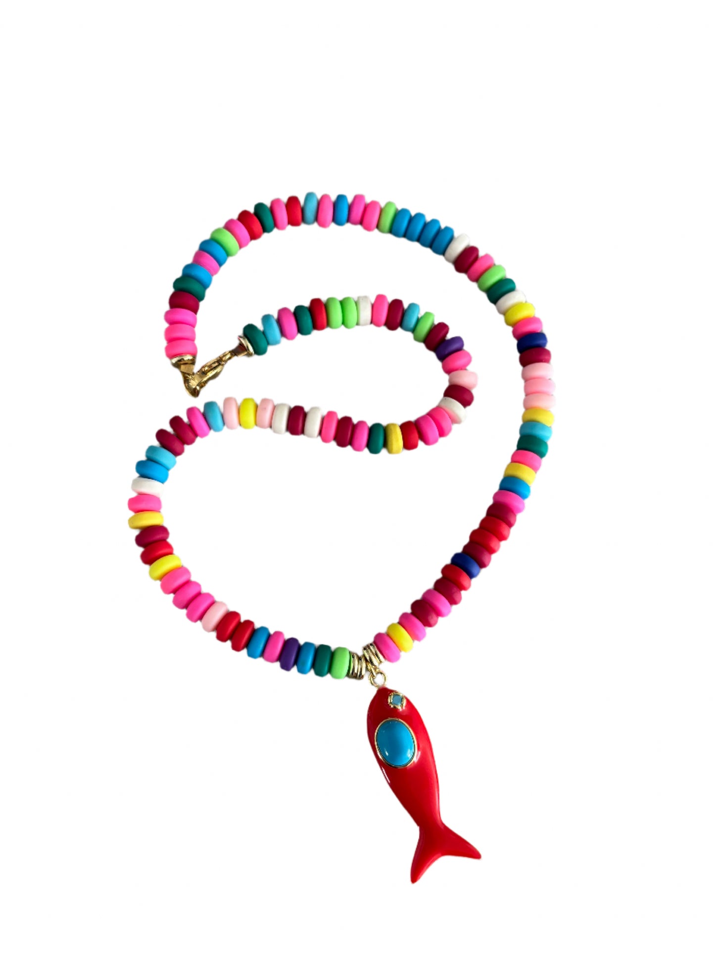 Candy Jelly Bead Necklace with