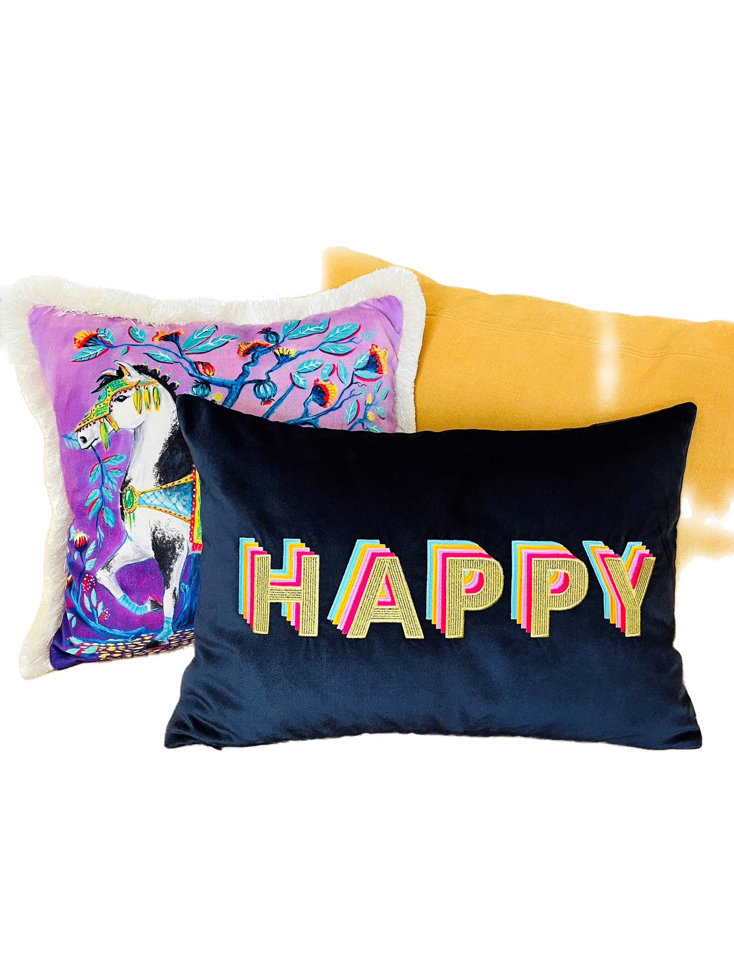 Happy Pillow Case cover