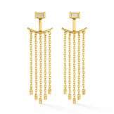 Dangling Chain Earrings