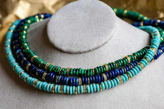 Malaga Beaded Necklaces