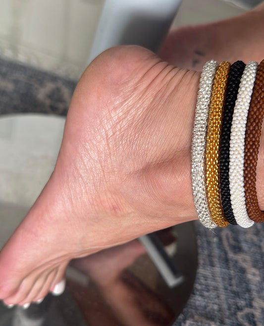 Stunning Beaded Ankle Bracelets