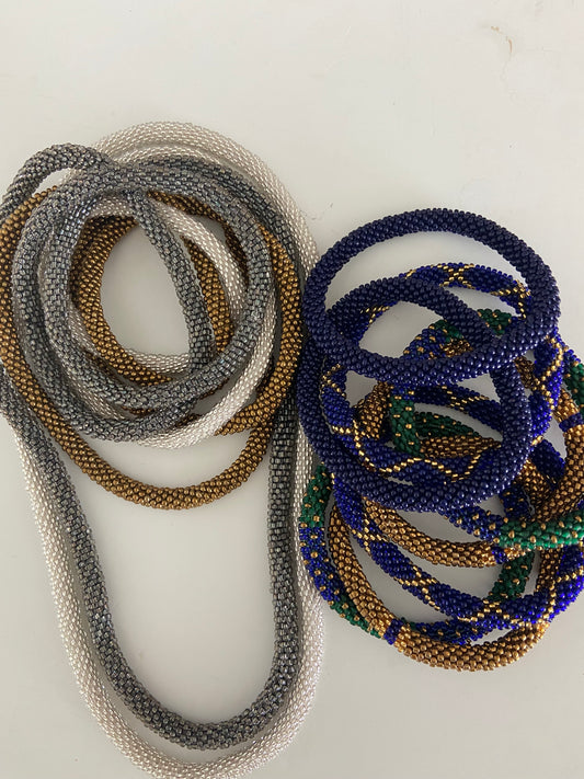 Stunning Set of Handmade necklaces and Bracelets