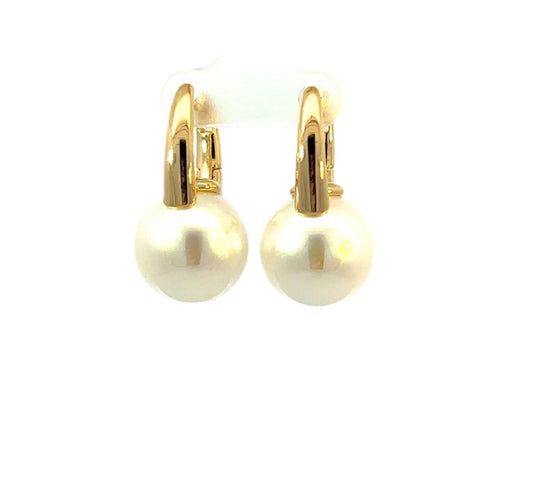 Pearl Hoop Earring