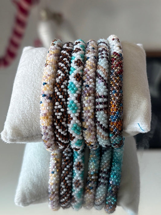 Handmade Boho Bracelets- by Hippiemomma