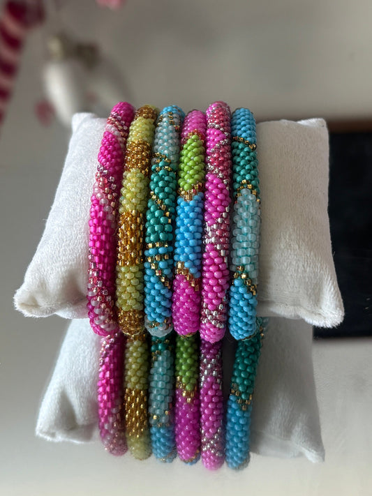 Handmade Boho Bracelets- Hippie momma Jewelry