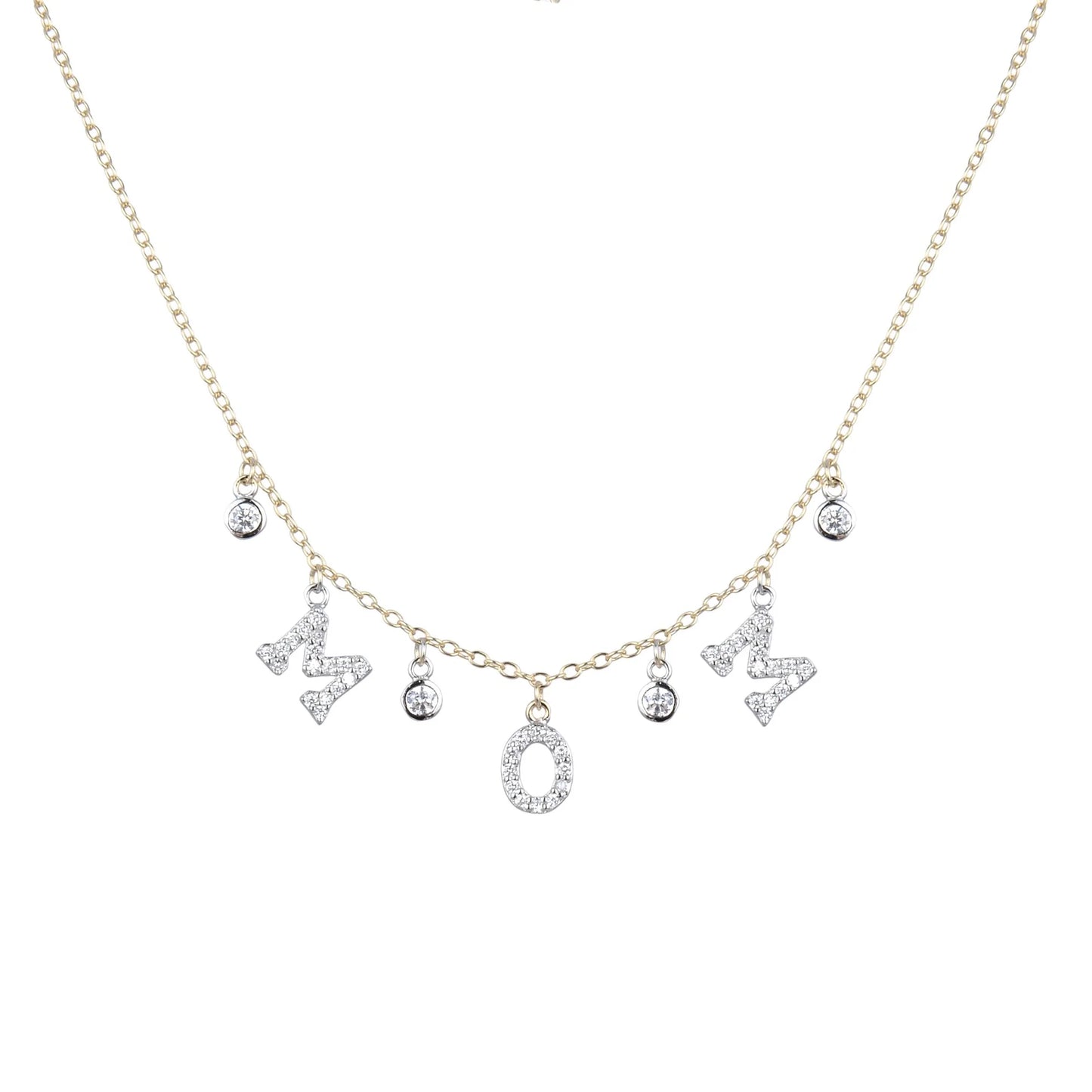 MOM and Mini Dots Necklace