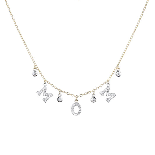 MOM and Mini Dots Necklace