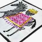 Linen Animal Pattern Party Napkins- set of 4